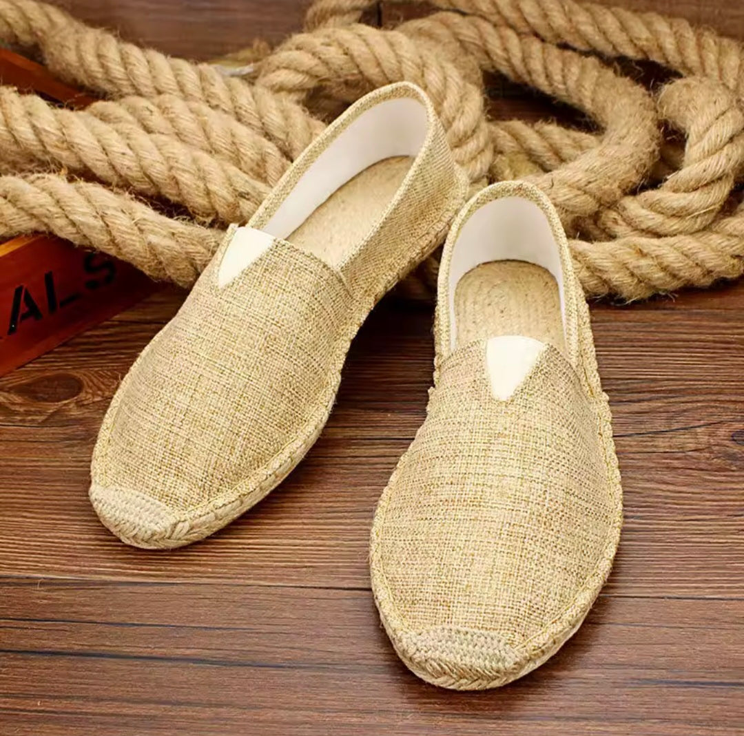 Cris | Zapatos de Lona Sin Cordones