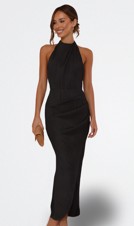 Celia | Vestido Midi Plisado
