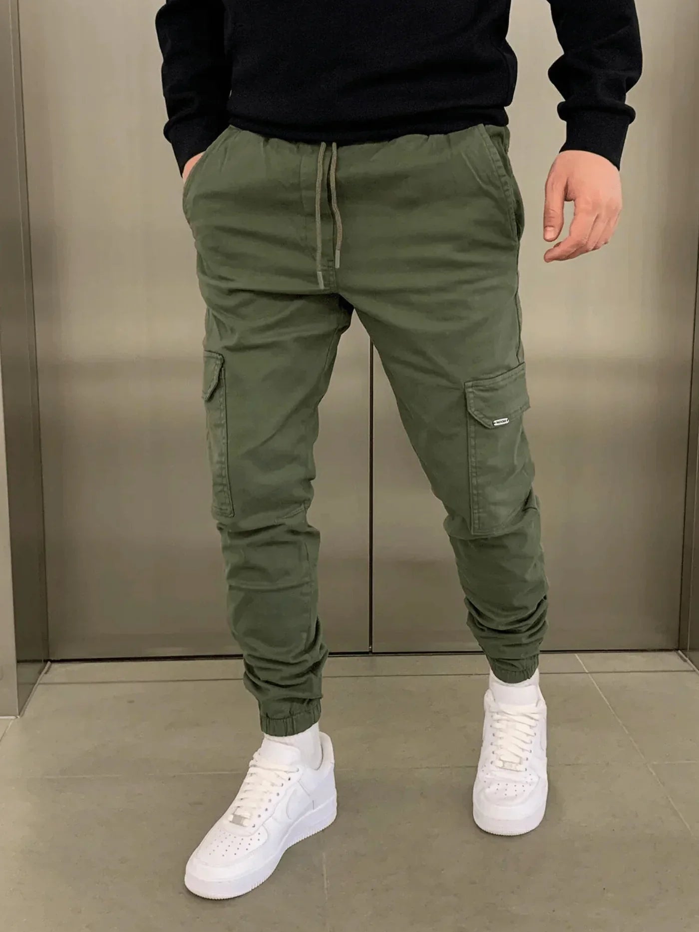 Silvan - PANTALONES CARGO ELÁSTICOS PREMIUM